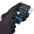 Black Touch Screen Glove with Customized Logo